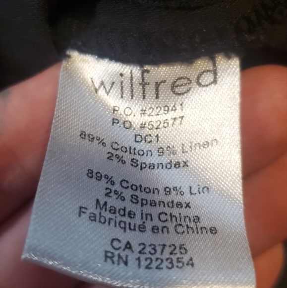 Wilfred Size 4, Paperbag Large Asymmetrical Pleats Skirt - Picture 8 of 9